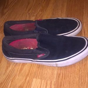 Unisex vans slide ons size 7.5 mens 9womens